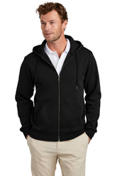 Brooks Brothers® Double-Knit Full-Zip Hoodie - Deep Black - XS